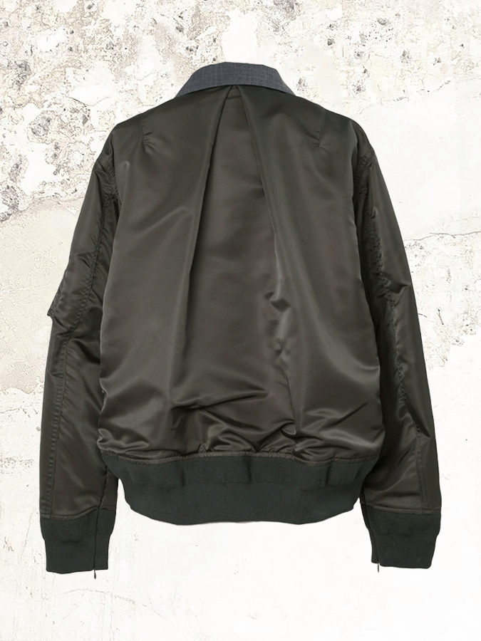 sacai Suiting x Nylon Twill Jacket – MDE