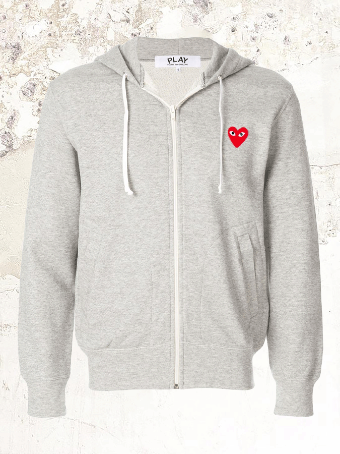 Comme de garcon play 2025 sweatshirt