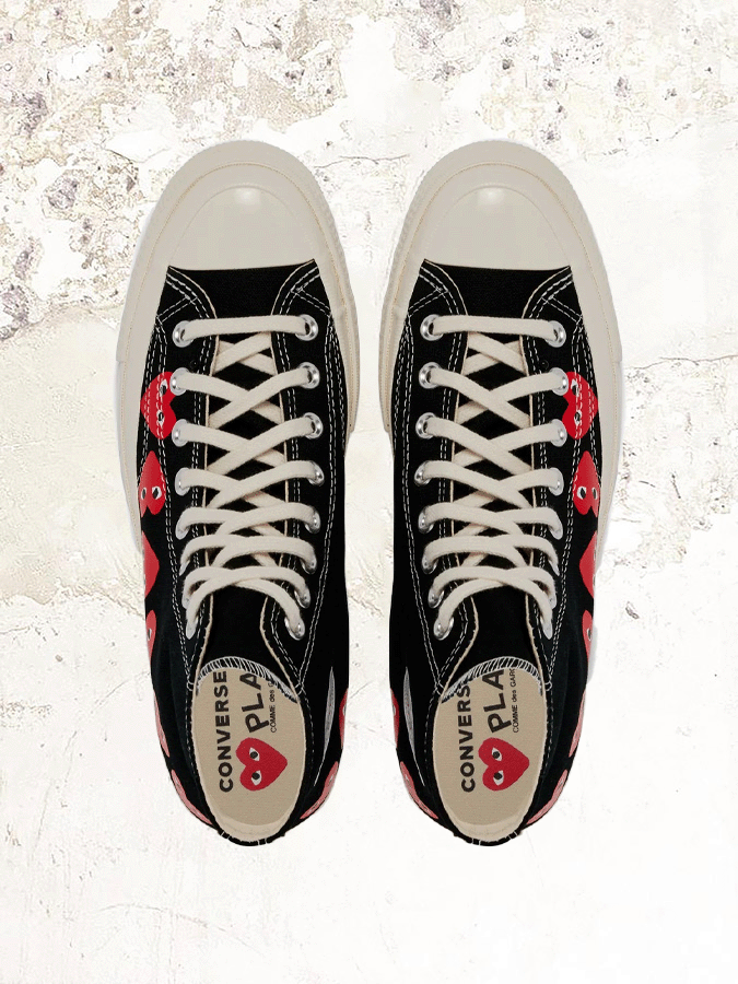 Comme des garcons converse cream sales