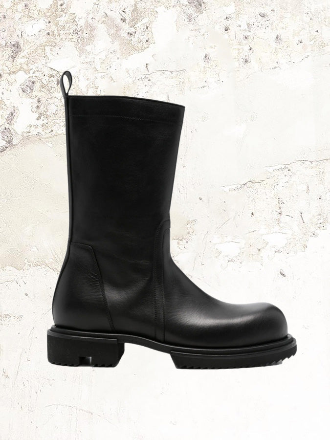 archive Leather side zip boots rick お兄系 Rick Owens side-zip leather boots – MDE