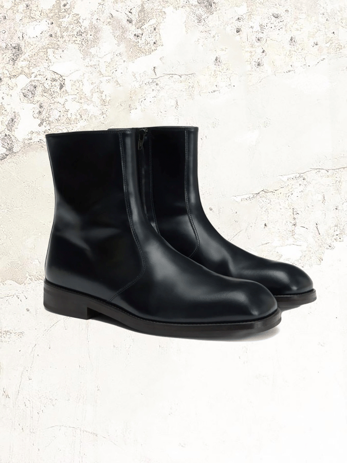 Lemaire zip-fastening square-toe boots – MDE Lemaire zip-fastening square-toe boots – MDE