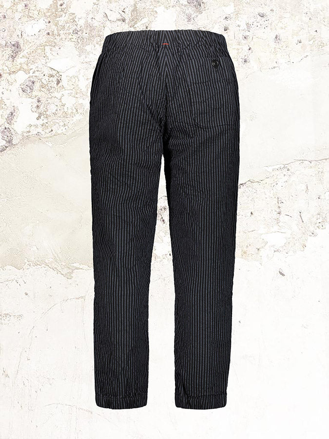 Casey Casey Navy Striped Cotton Trousers – MDE