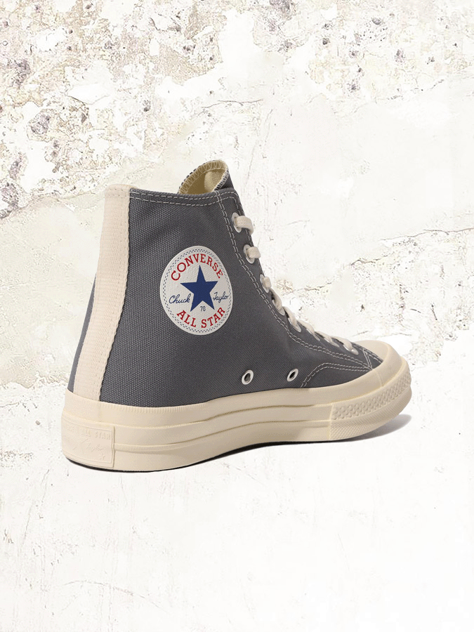 Comme Des Garcons PLAY CONVERSE Black Heart All Star 70 Hi MDE