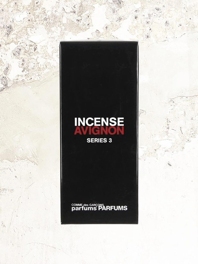 Comme des garcons incense avignon hot sale