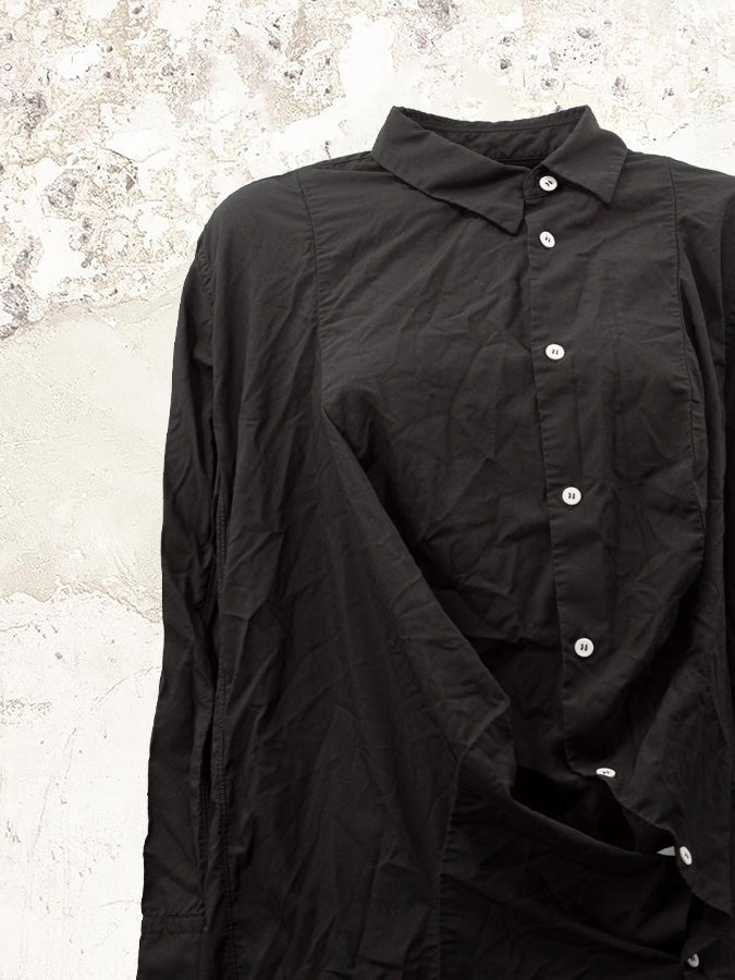 Comme des garçons asymmetric buttoned shirt – MDE