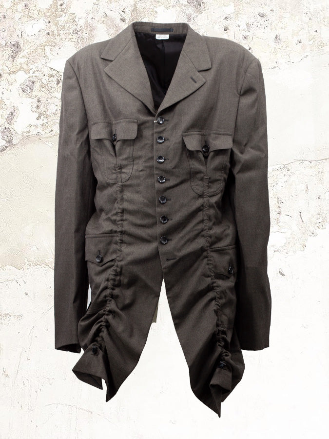 COMME DES GARCONS HOMME PLUS single-breasted blazer – MDE