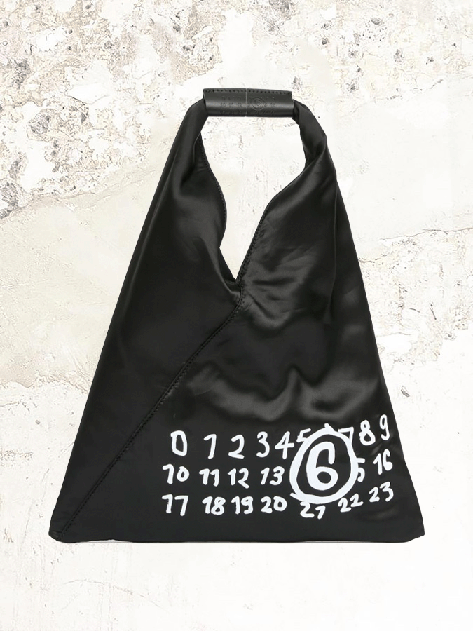 MM6 MAISON MARGIELA logo Japanese mini tote bag – MDE