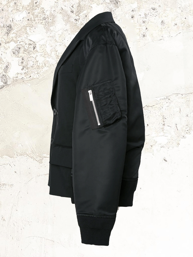 sacai Suiting x Nylon Twill Jacket – MDE