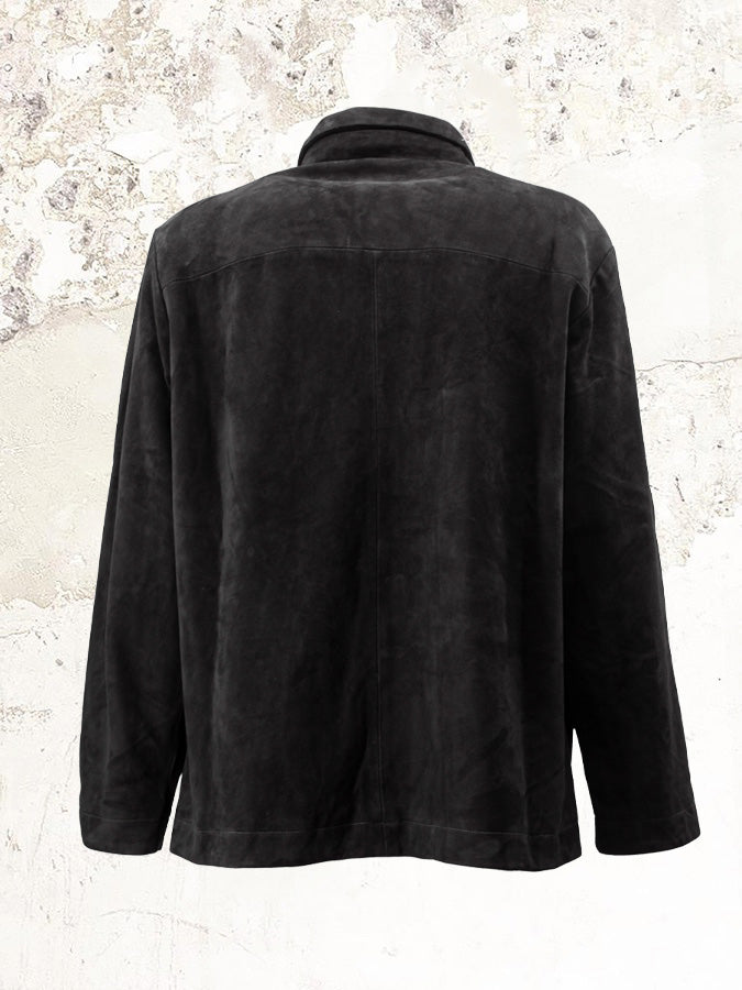 Bergfabel leather Hugo buttoned jacket – MDE