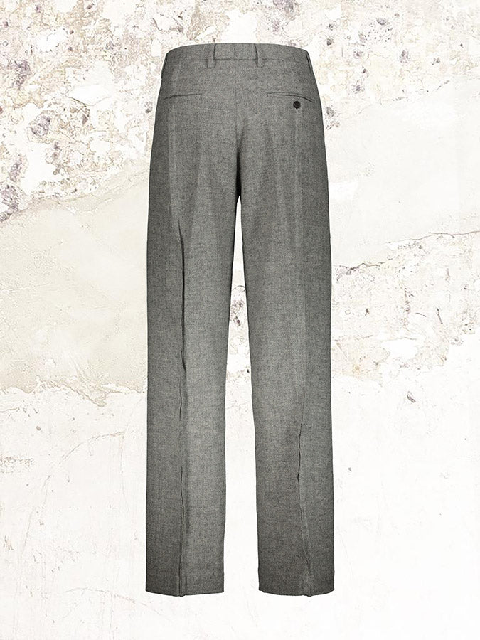 R13 Wool Wide leg Grey Trousers MDE