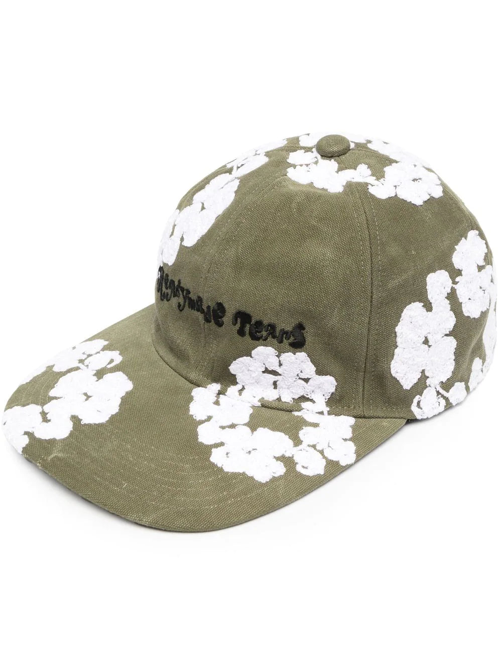 embroidered-detail logo cap – MDE