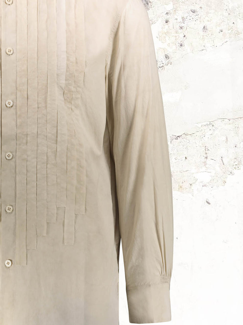 Ziggy Chen pleat-detail Shirt