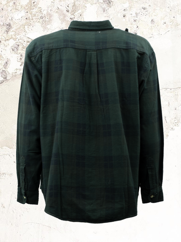 needles rebuild flannel shirt