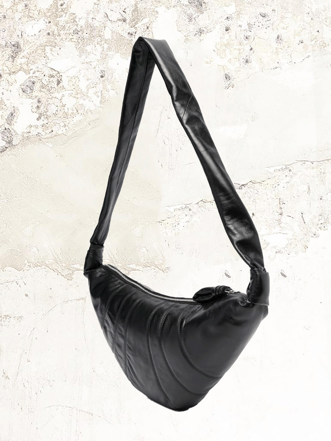 Lemaire Medium CROISSANT LEATHER BAG