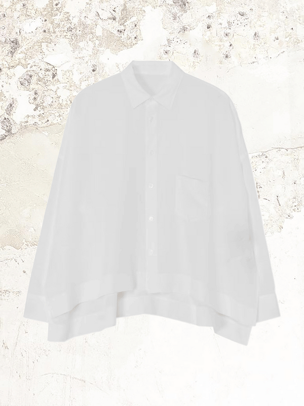 Yohji Yamamoto Poplin oversize blouse