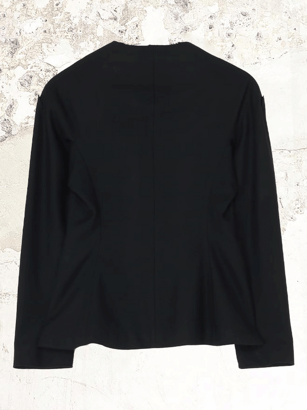Yohji Yamamoto high neck button-up jacket