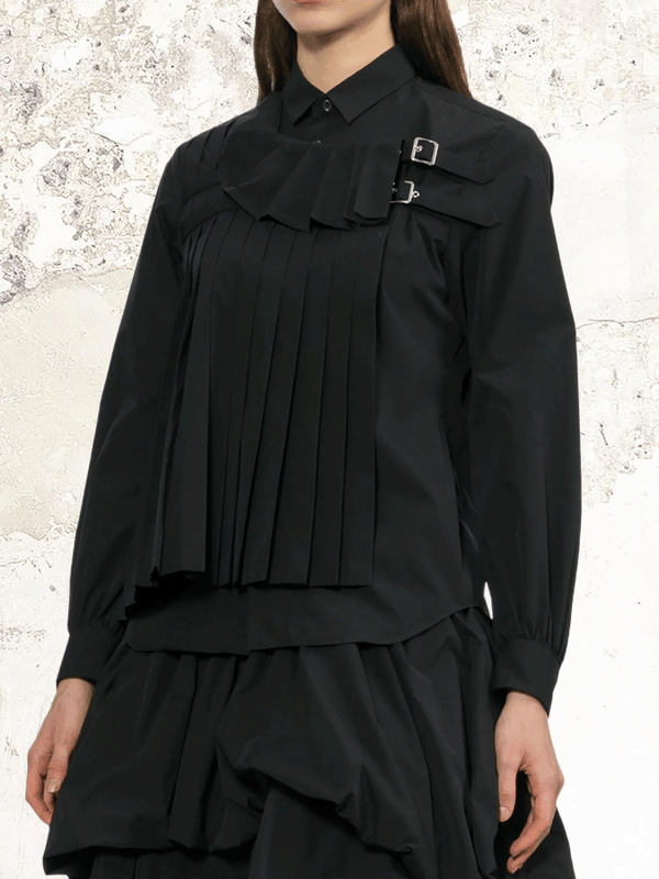 Noir Kei Ninomiya pleated blouse – MDE