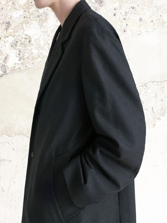 Lemaire tailored single-breasted coat