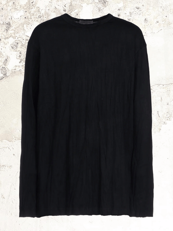 Yohji Yamamoto FALTEN LANGARM T-Shirt