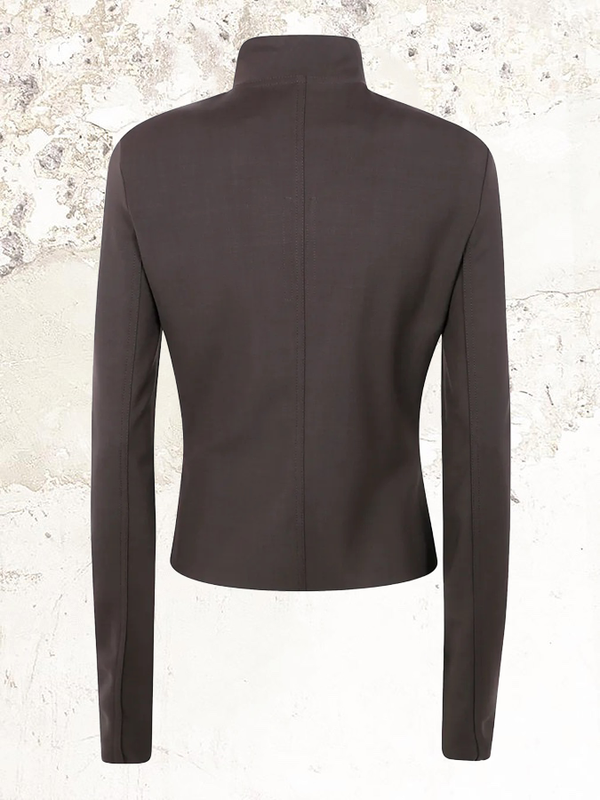 RICK OWENS куртка с высоким воротником