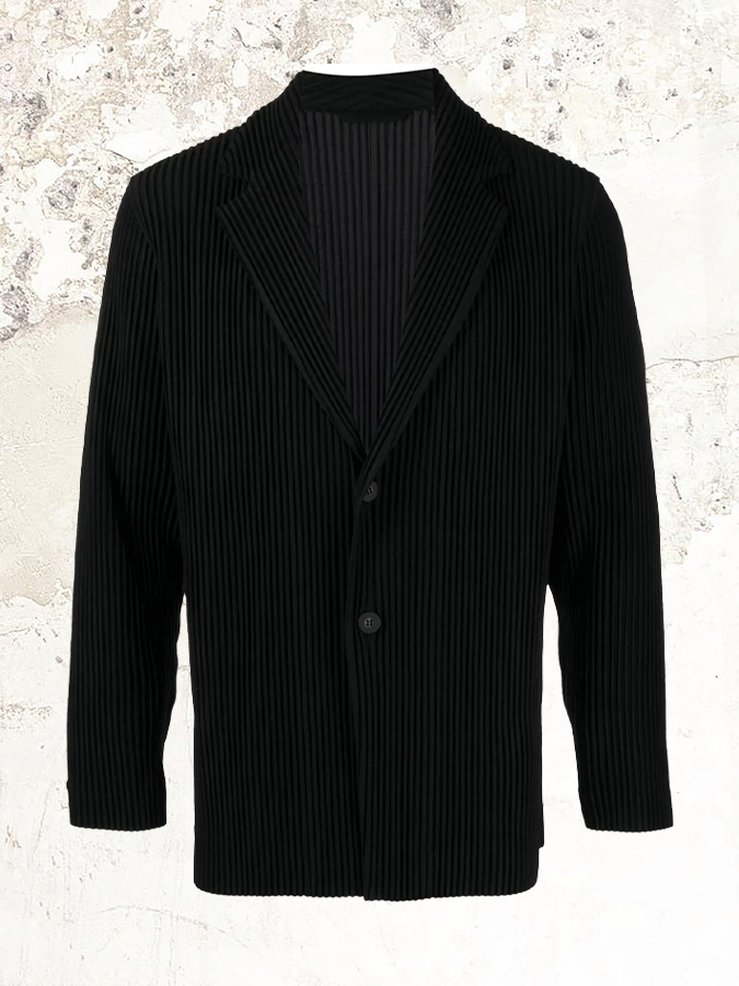 Homme Plissé Issey Miyake single-breasted suit jacket