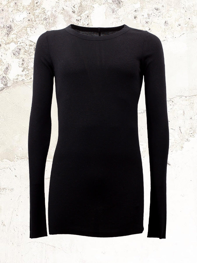 RICK OWENS ribbed long sleeve t-shirt