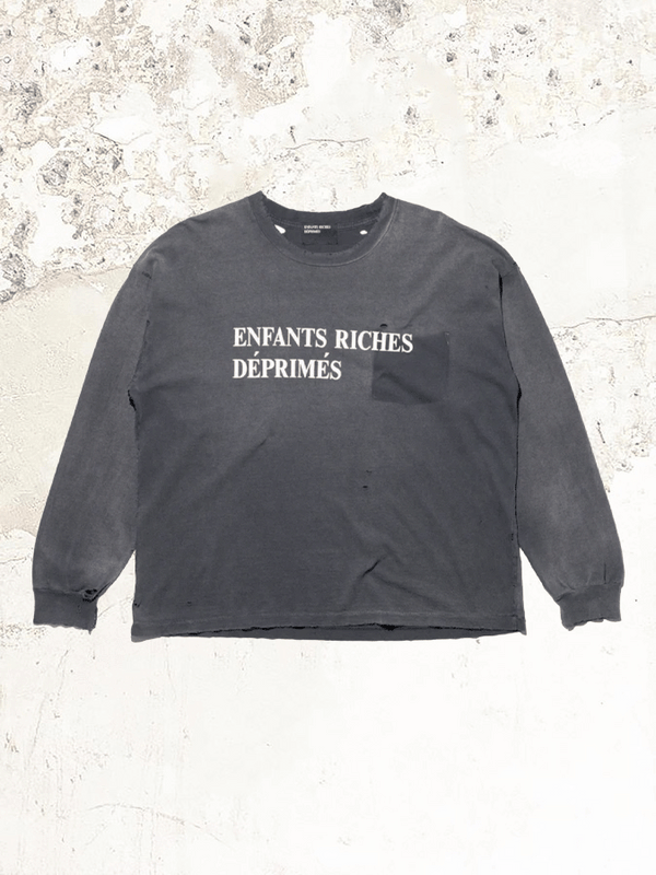 ENFANTS RICHES DÉPRIMÉS CLASSIC LOGO Long sleeve T-SHIRT