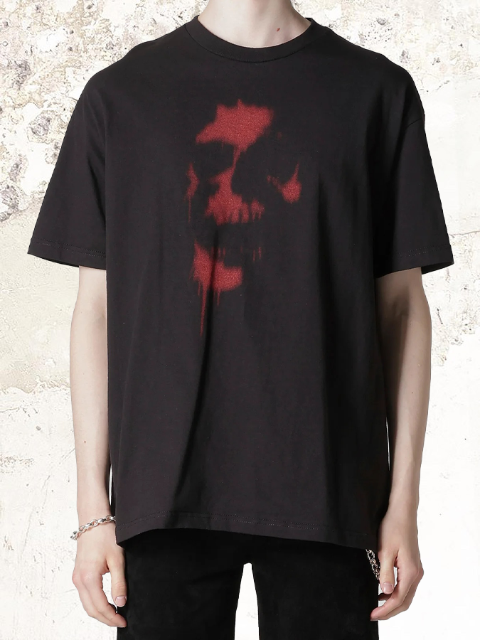 Y`s x Masses Rundhals-T-Shirt