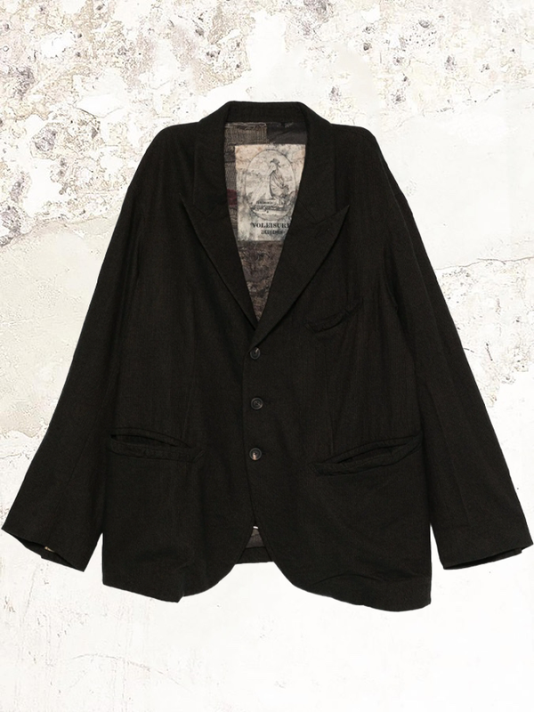 Ziggy Chen пиджак из смеси шерсти мериноса