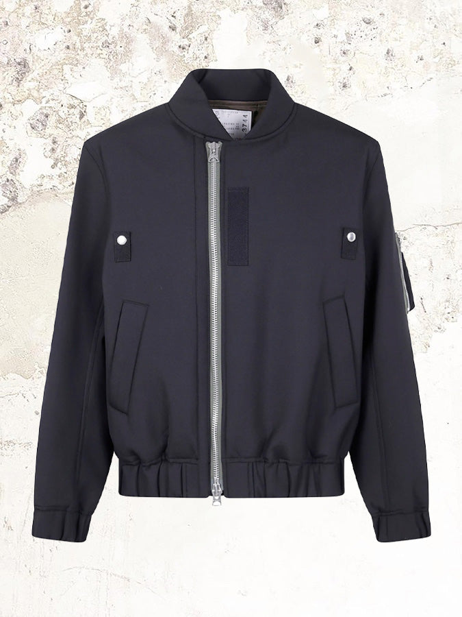 sacai Bomberjacke aus Anzugstoff