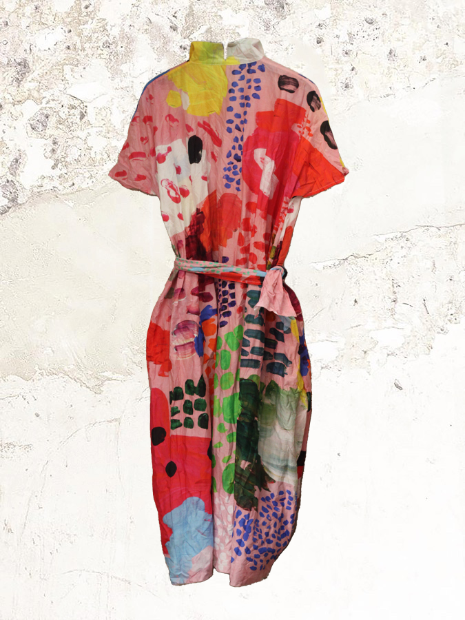 Daniela Gregis abstract-print dress