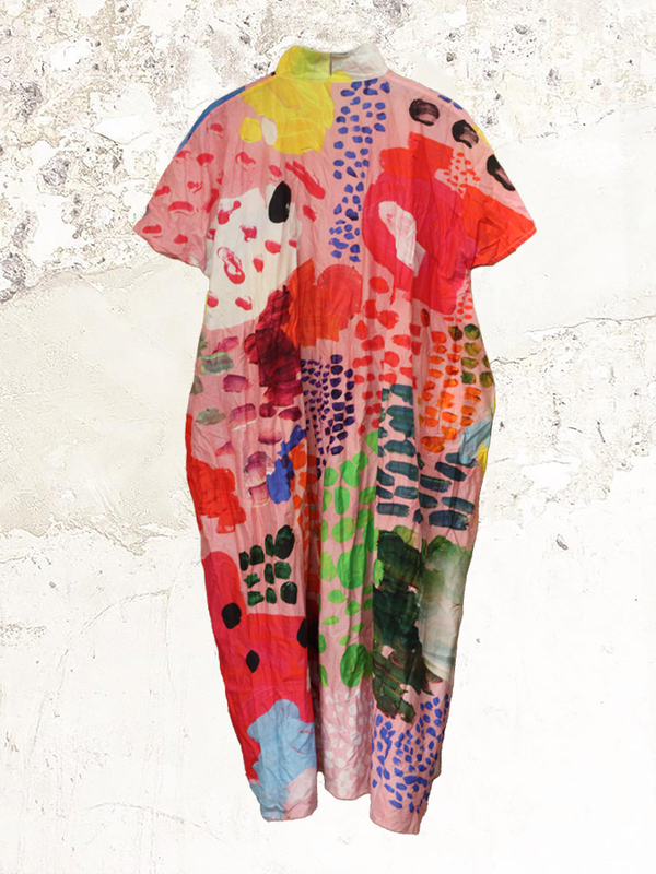Daniela Gregis abstract-print dress