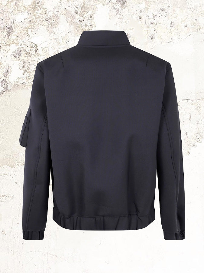 sacai Bomberjacke aus Anzugstoff