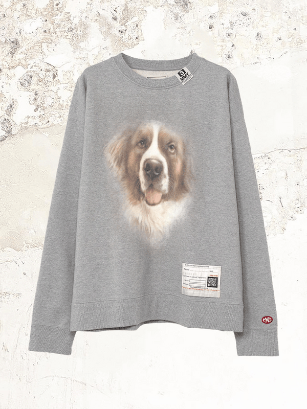 MAISON MIHARA YASUHIRO Dog Printed Sweatshirt