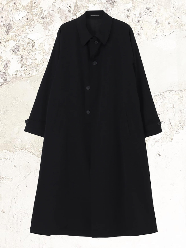 Yohji Yamamoto WOLLGABARDINE-MANTEL