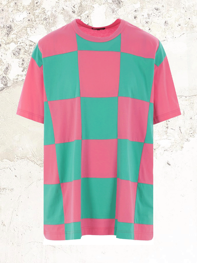 Футболка в клетку Comme des Garçons Homme Plus