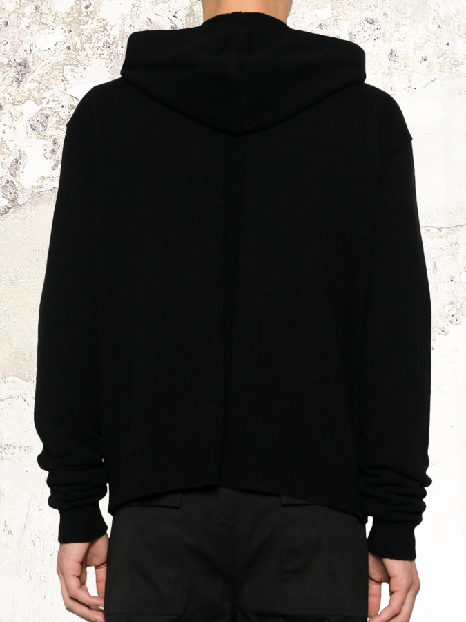 Rick Owens Kapuzenjacke aus Baumwolle mit Reißverschluss