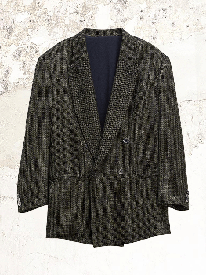 Magliano Double Breasted Wool-Bamboo blended BLAZER