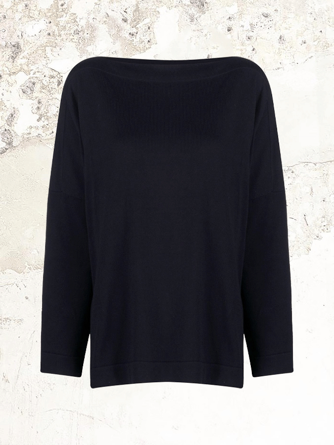 Daniela Gregis boatneck knitted jumper