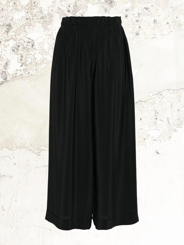 Daniela Gregis wide-leg silk trousers