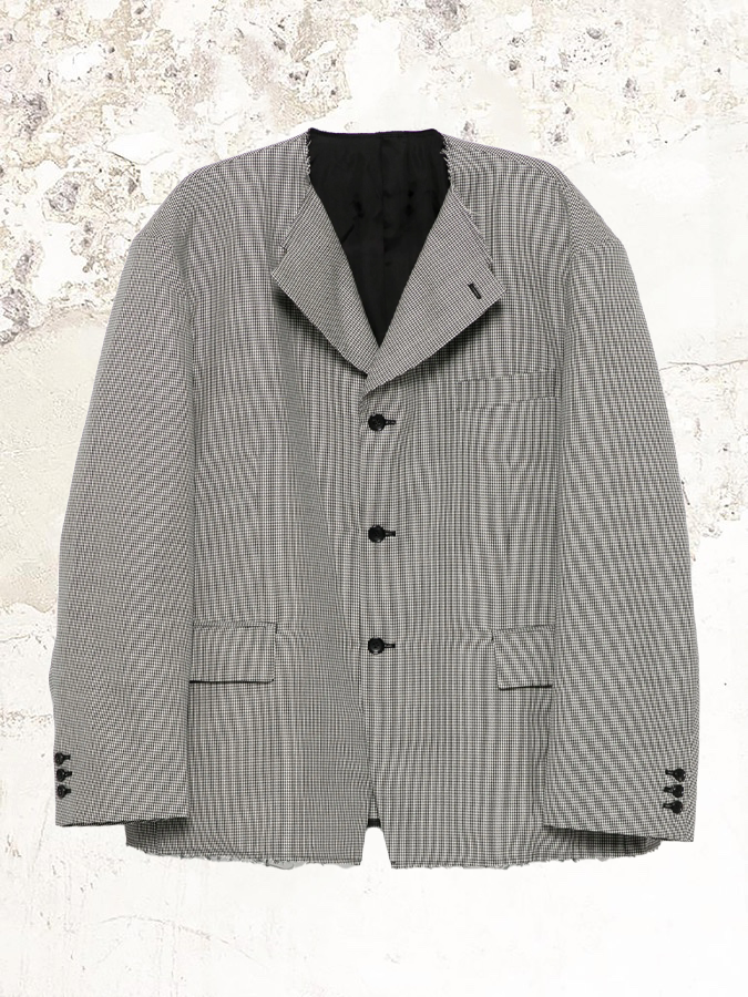 Black Comme des Garçons Single-breasted blazer