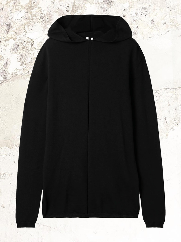 Rick Owens hooded wool sweater