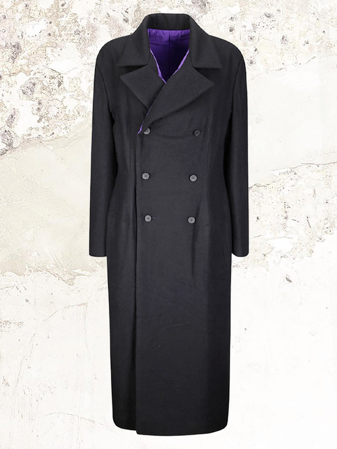 Yohji Yamamoto doppelseitiger Mantel mit Doppelknopfreihe