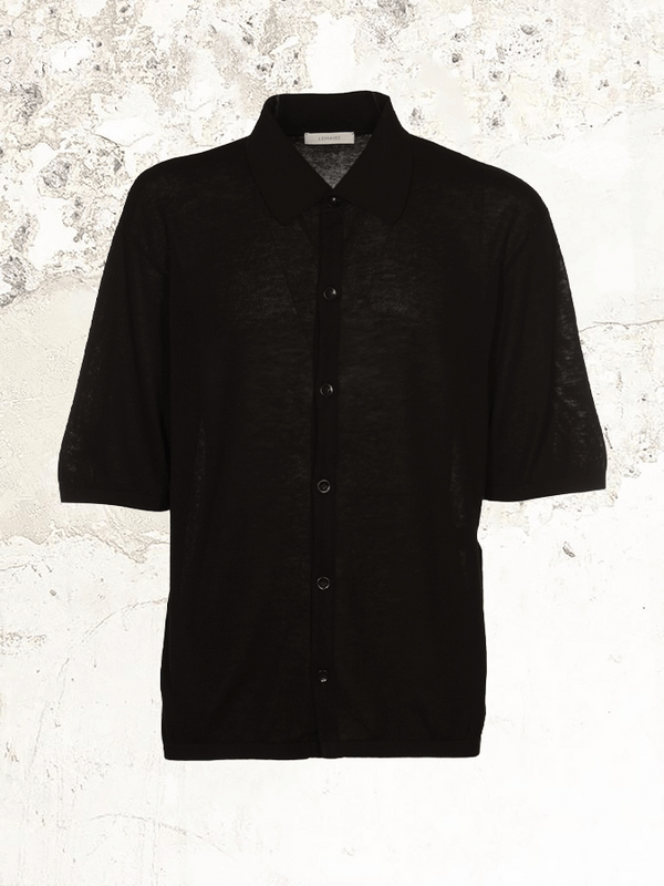 Lemaire Knitted Polo Shirt
