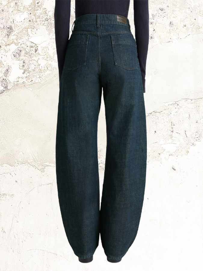 LEMAIRE high-waisted carrot jeans