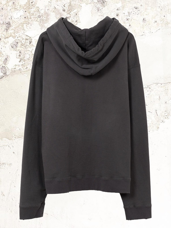 Maison Mihara Yasuhiro Свитшот с принтом, украшениями и эффектом потертости