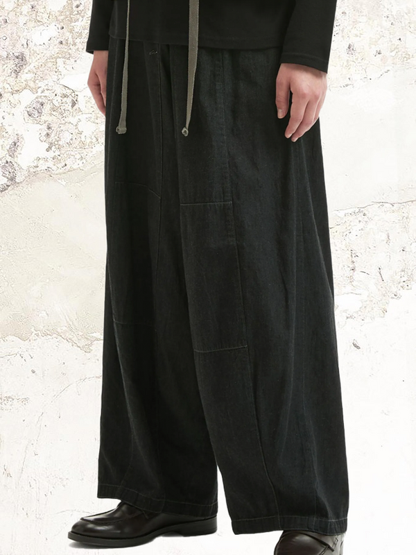 Needles panelled drawstring trousers