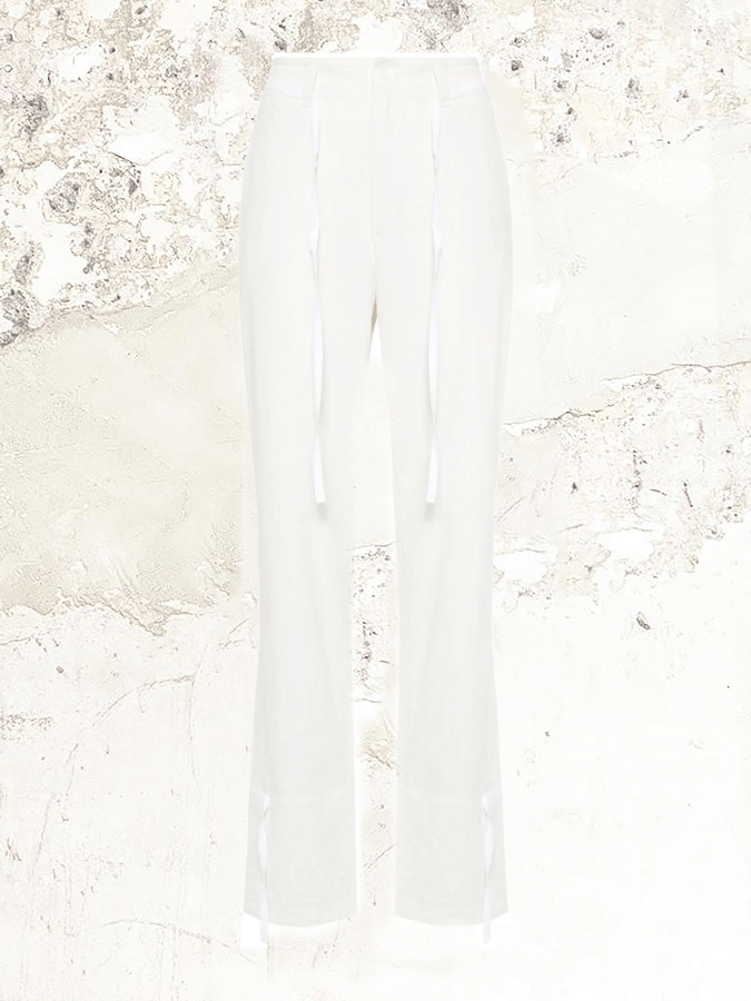 Lemaire Straight-leg cotton trousers