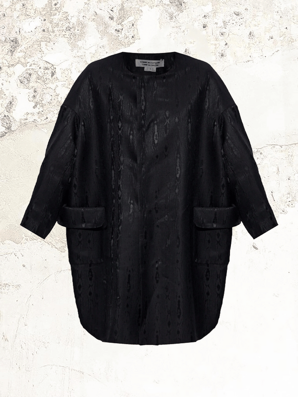 Comme Des Garçons Comme Des Garçons silk-blend coat