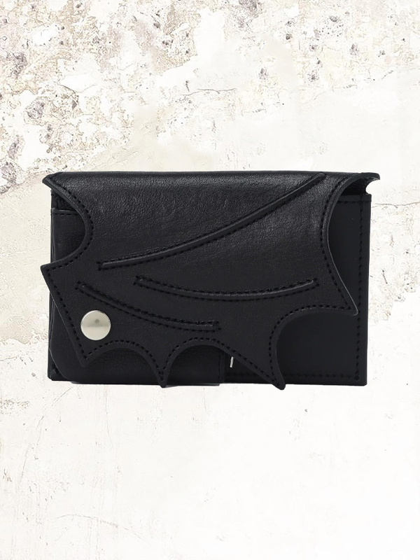 Limi feu  LEATHER BAT DESIGNED WALLET